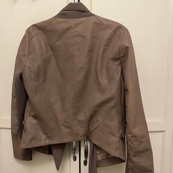Versatile and chic vintage gap leather jacket - Picture 5 of 7